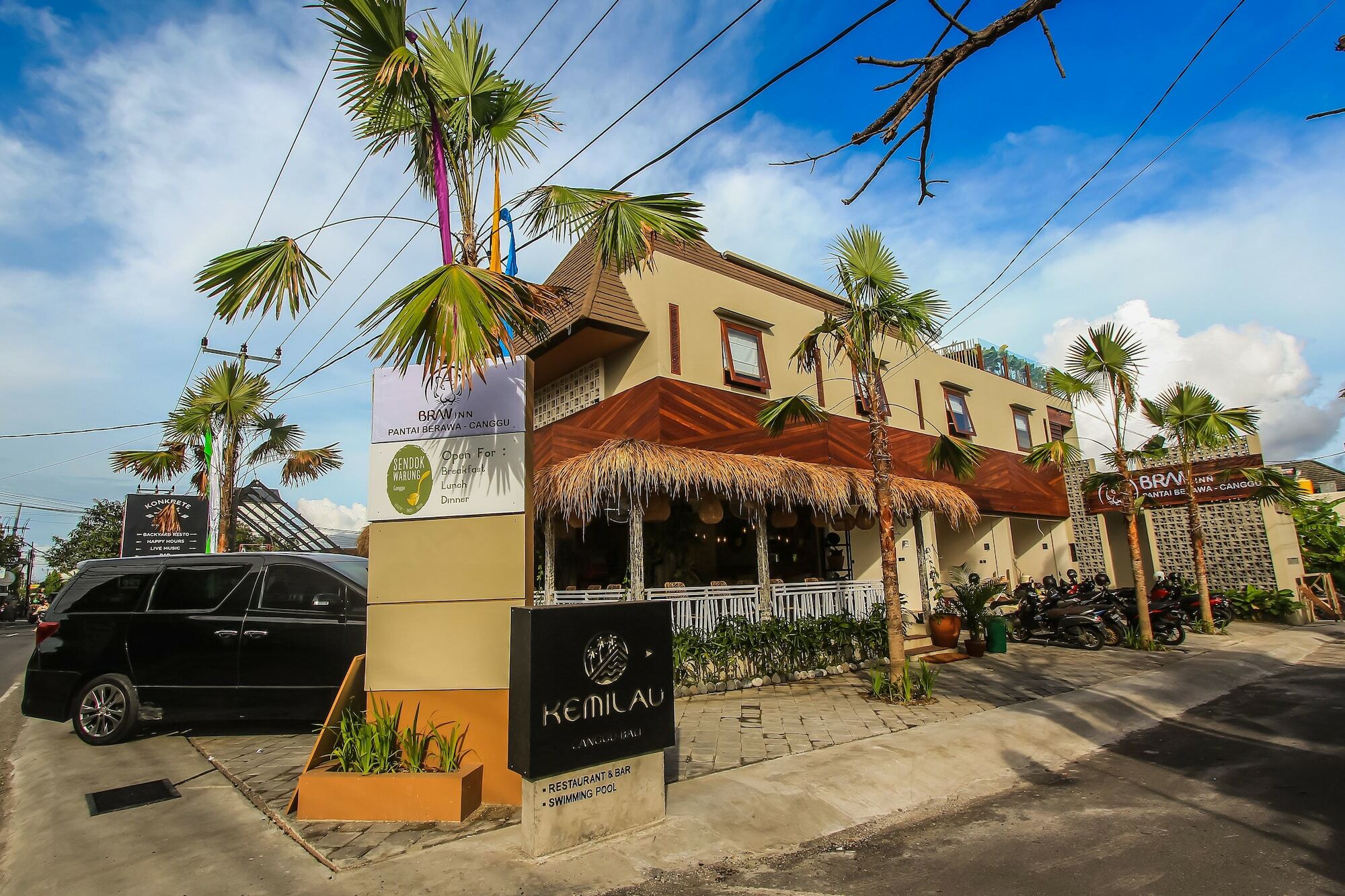Braw Inn Canggu By Kamara ภายนอก รูปภาพ